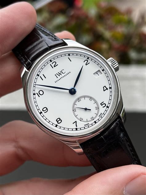 portugieser hand wound 8 days edition.